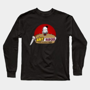 Art the Clown Burger Long Sleeve T-Shirt